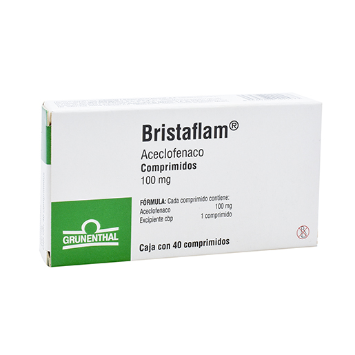 8430308001577 1 bristaflam aceclofenaco 100 mg comprimido 40 comprimido(s)